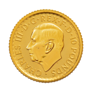 1/10 oz Britannia Charles Goldmünze