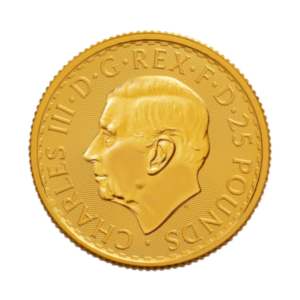 1/4 oz Britannia Charles Goldmünze