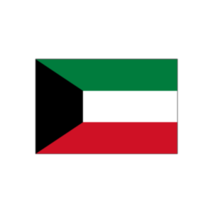 Nationalflagge von Kuwait