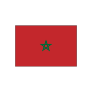 Nationalflagge von Marokko