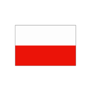Nationalflagge von Polen
