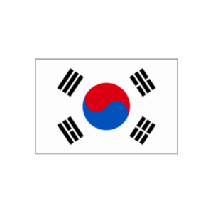 Nationalflagge von Südkorea