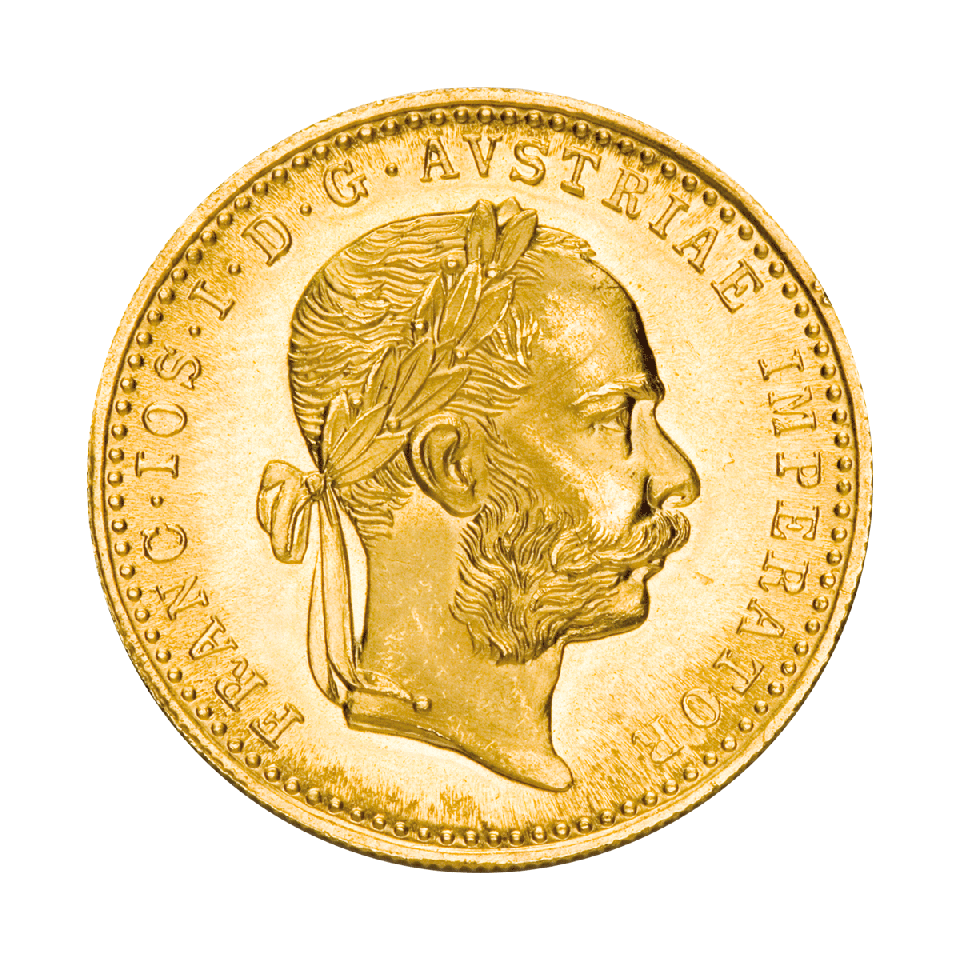 1 Dukat Österreich Goldmünze