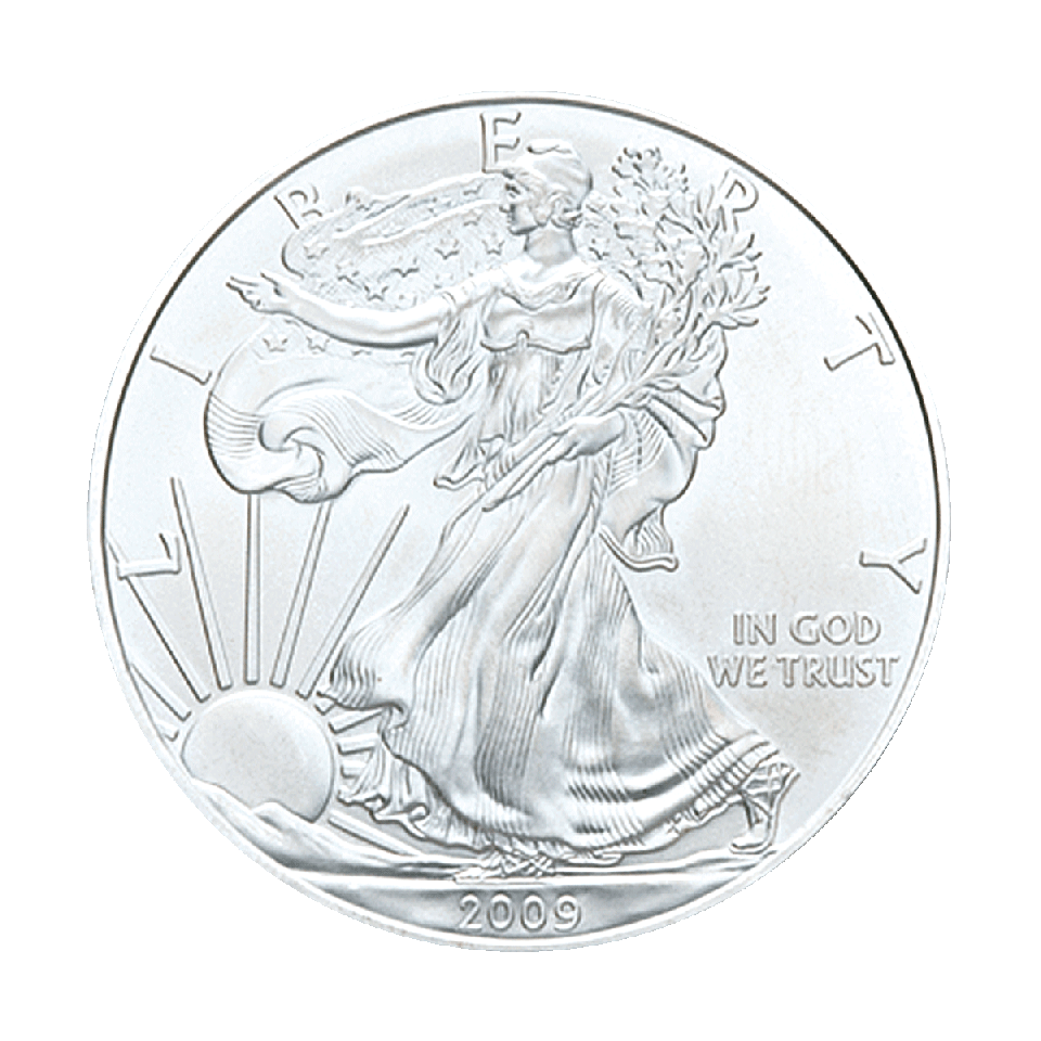 1 oz American Eagle Silbermünze