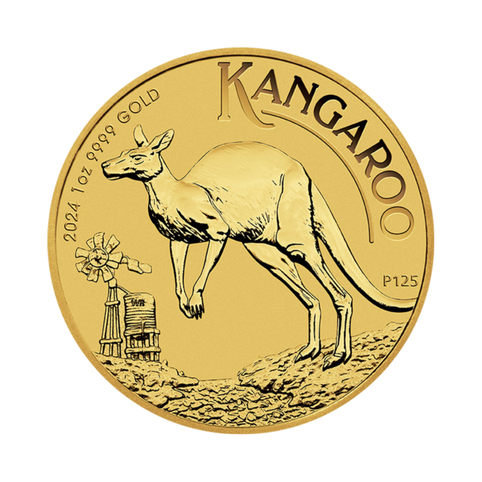1 oz Nugget Känguru Goldmünze