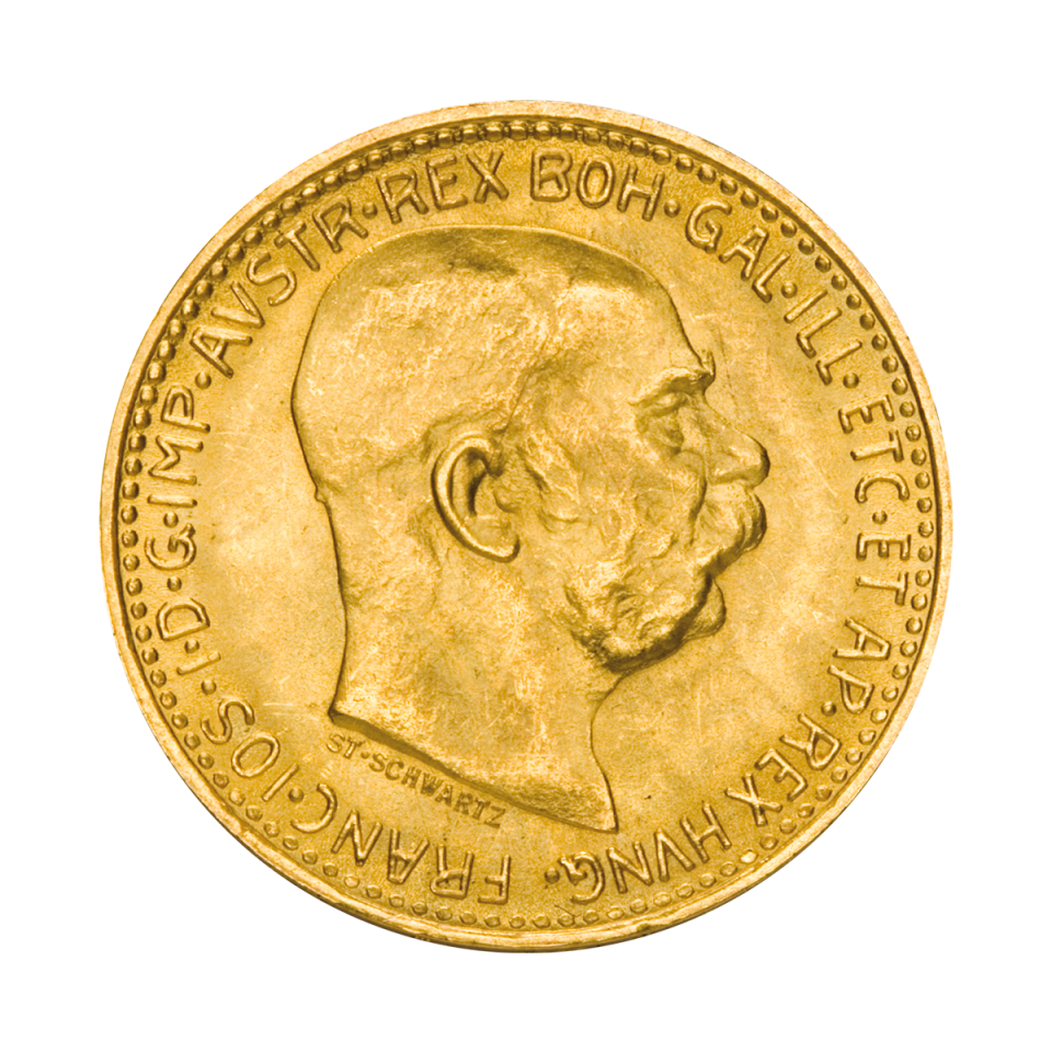 10 Kronen Österreich Goldmünze