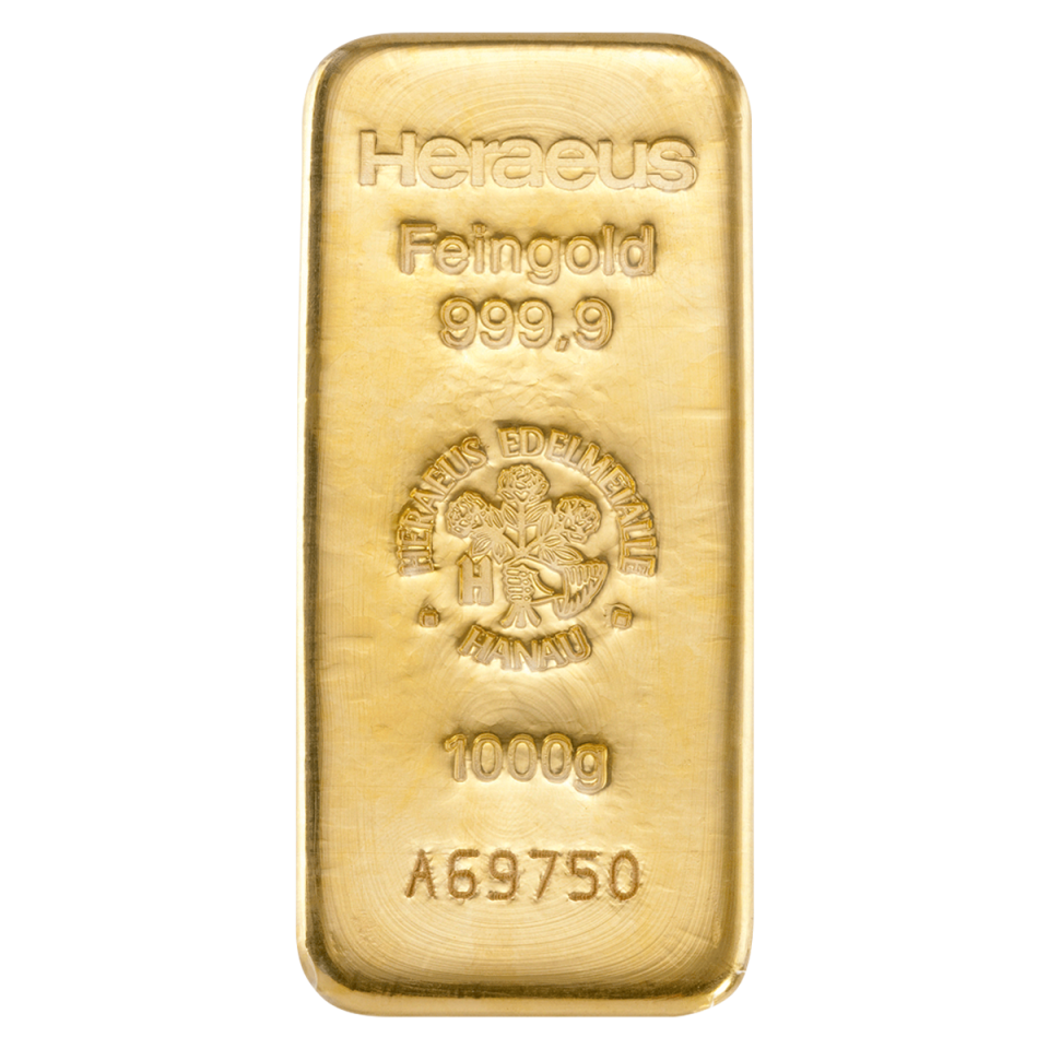 1000 g Goldbarren