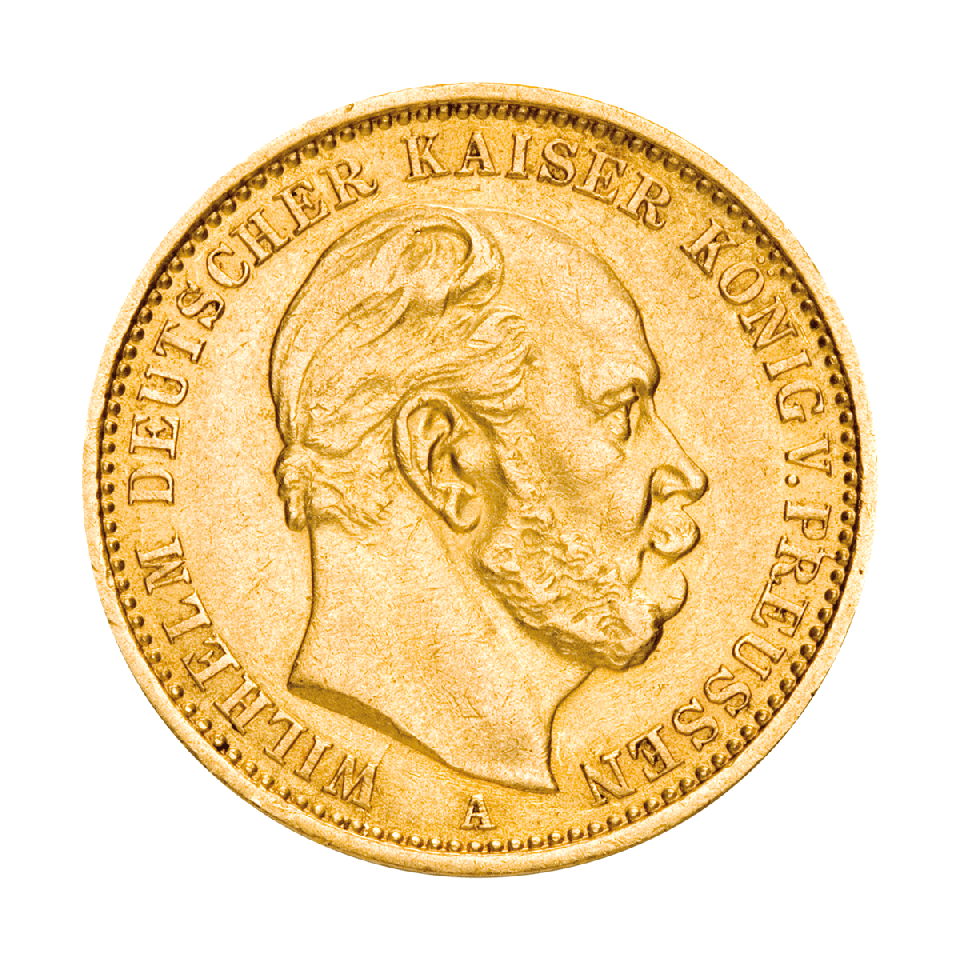 20 Mark Preussen Wilhelm I Goldmünze