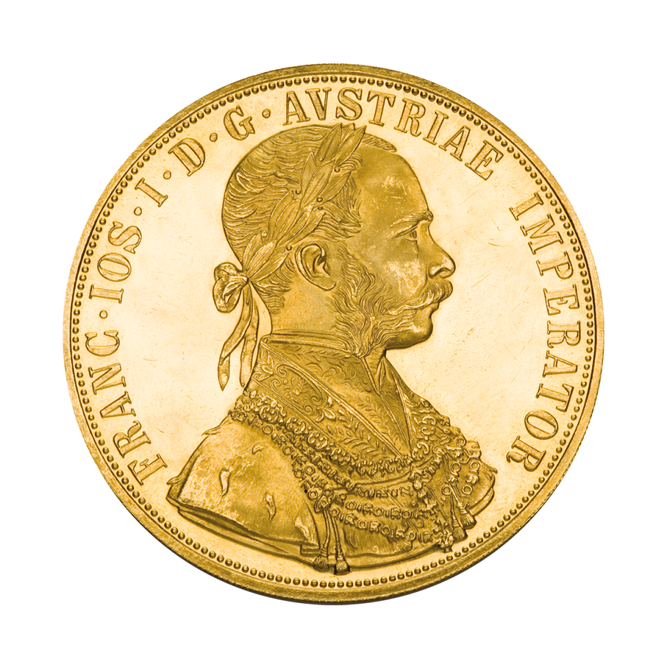 4 Dukaten Österreich Goldmünze