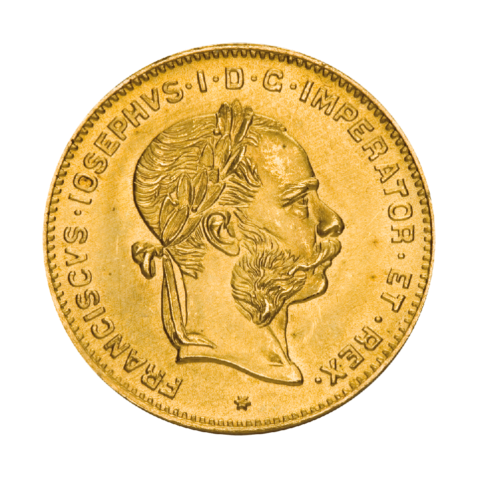 4 Florin Österreich Goldmünze