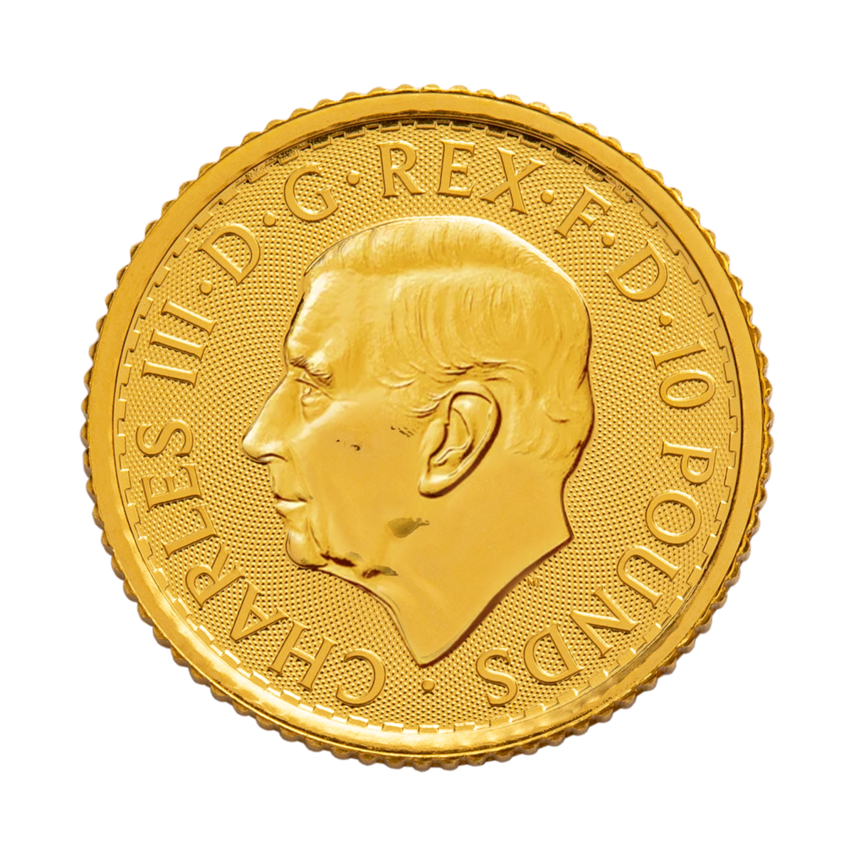 1/10 oz Britannia Charles Goldmünze