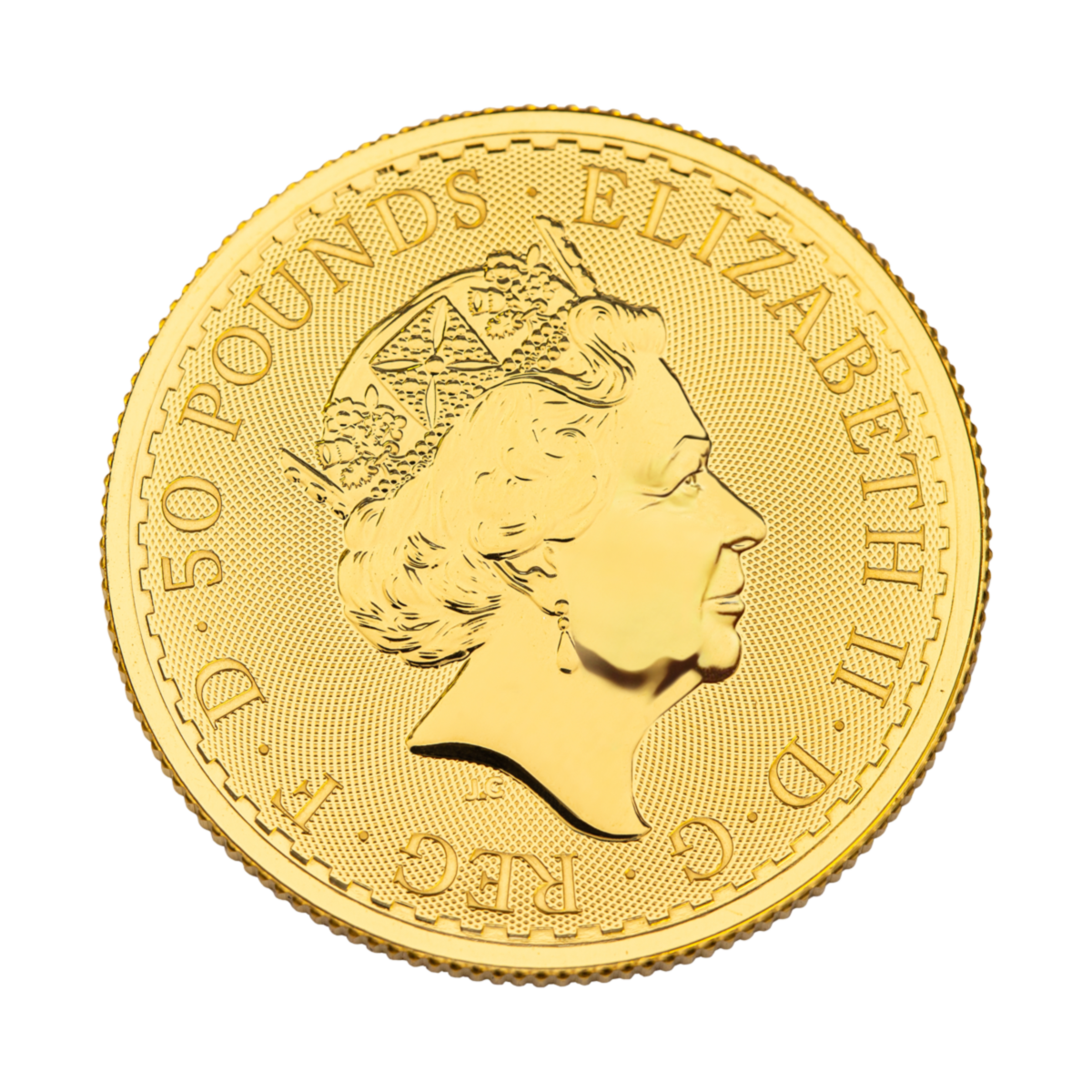 1/2 oz Britannia Elisabeth Goldmünze