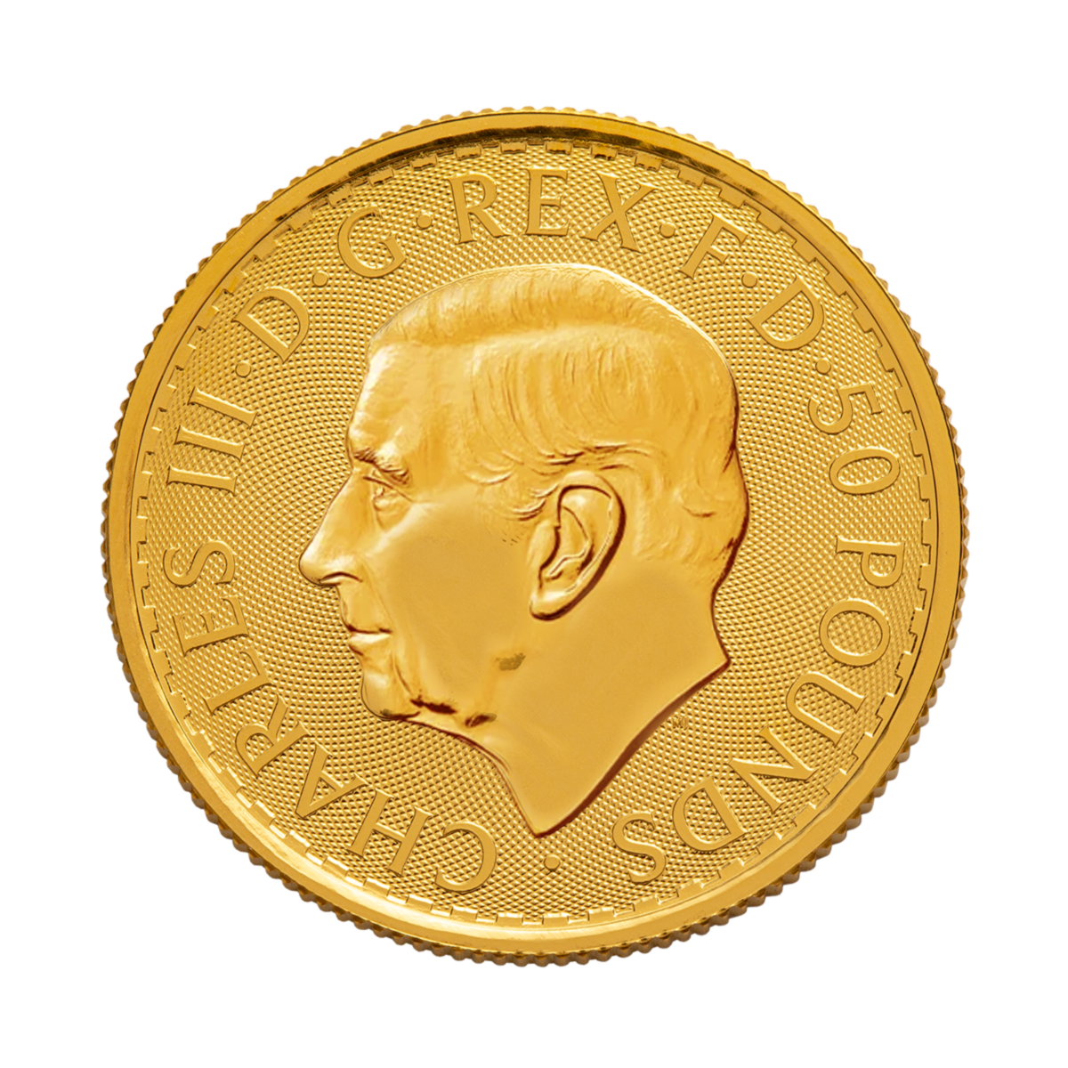 1/2 oz Britannia Charles Goldmünze