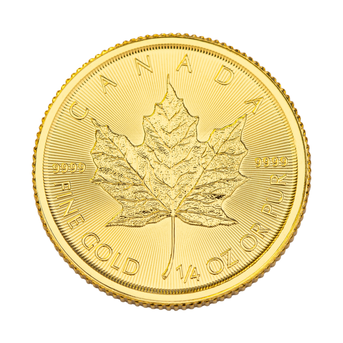 1/4 oz Maple Leaf Goldmünze