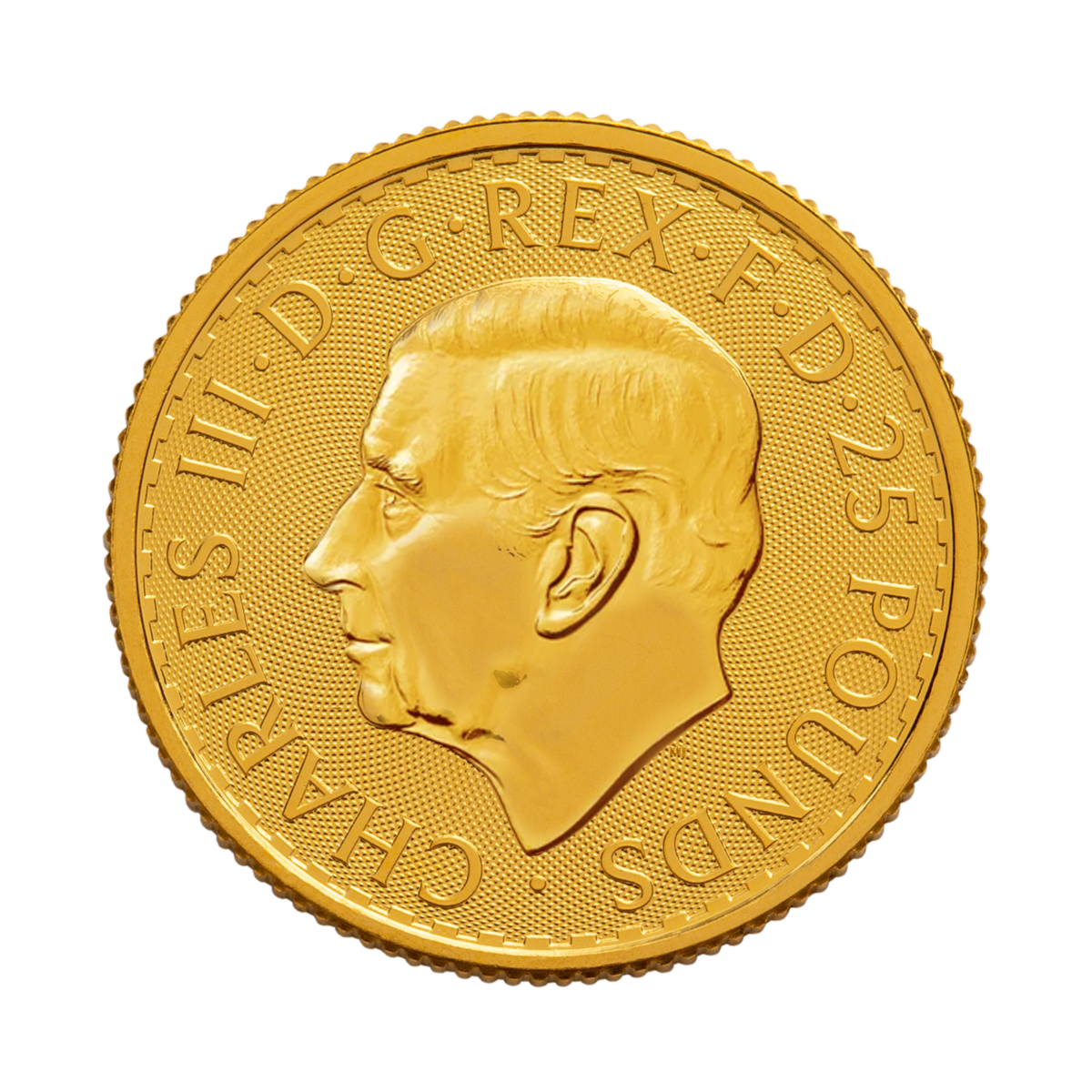 1/4 oz Britannia Charles Goldmünze