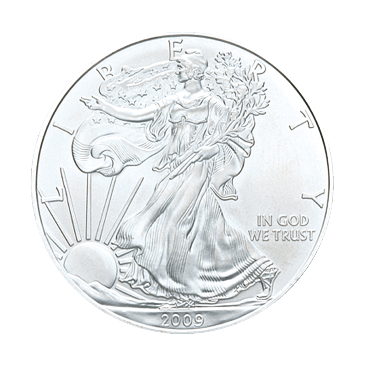 1 oz American Eagle Silbermünze