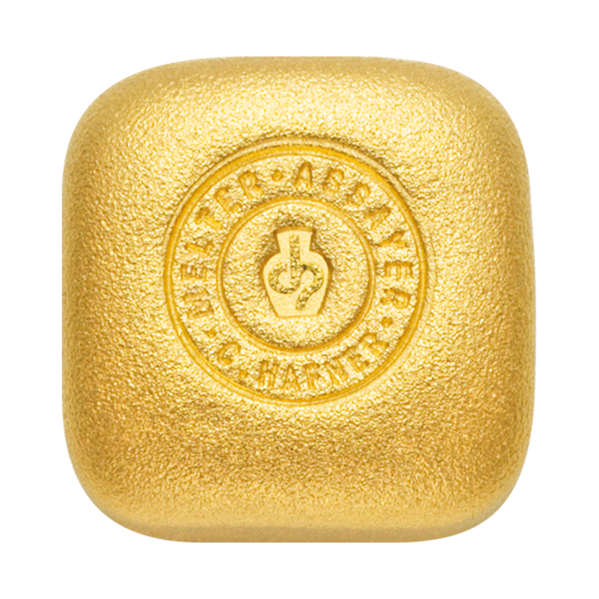 1 oz Goldbarren C.Hafner gegossen