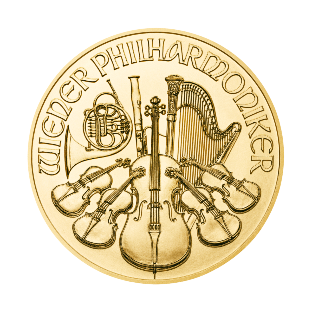 1 oz Wiener Philharmoniker Goldmünze
