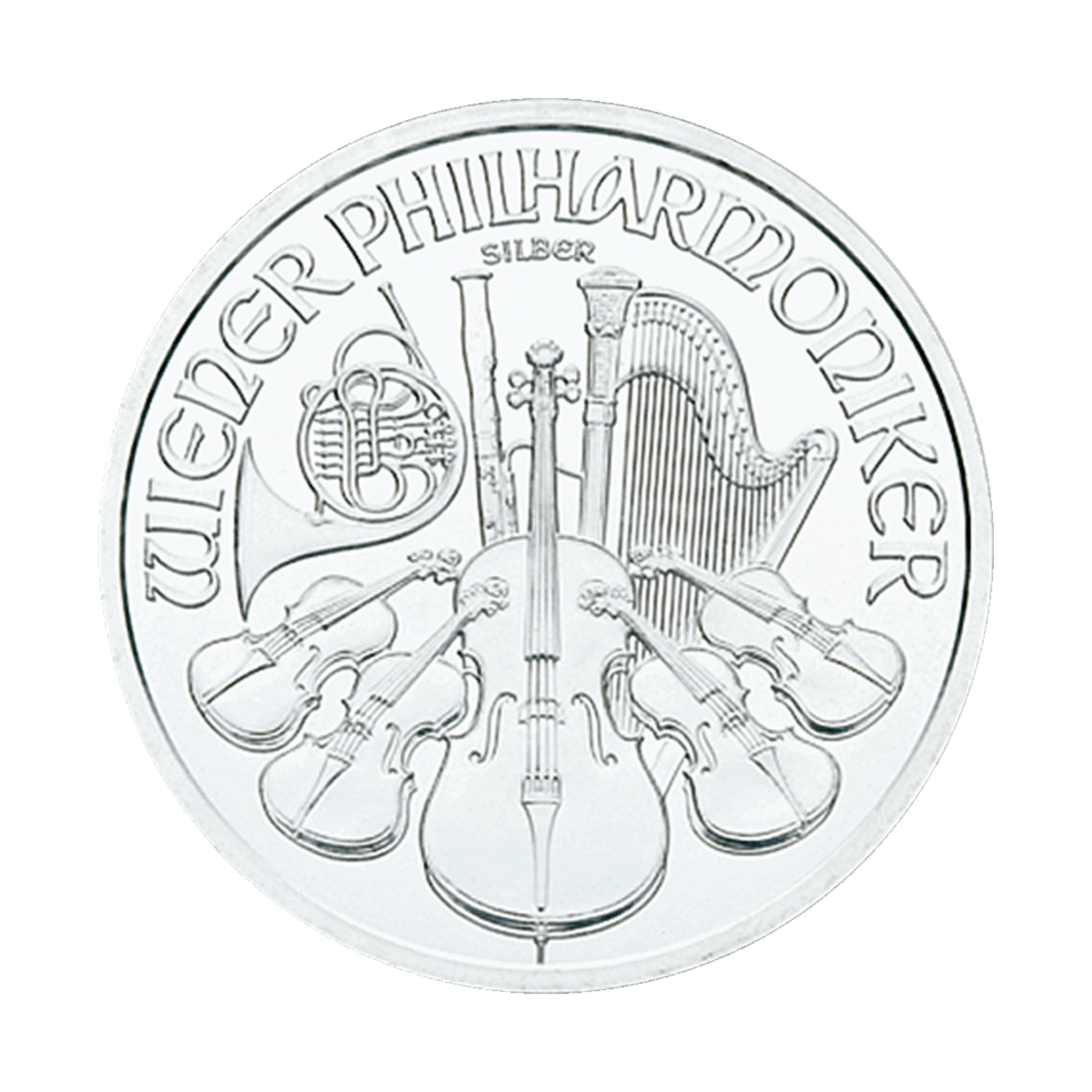 1 oz Wiener Philharmoniker Silbermünze