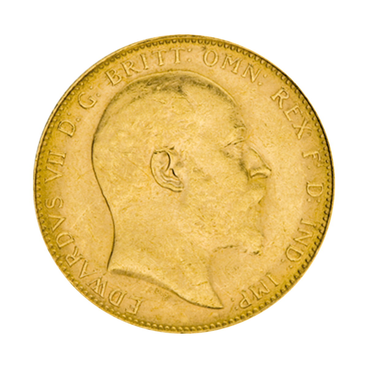 1 Pfund Sovereign Edward Goldmünze