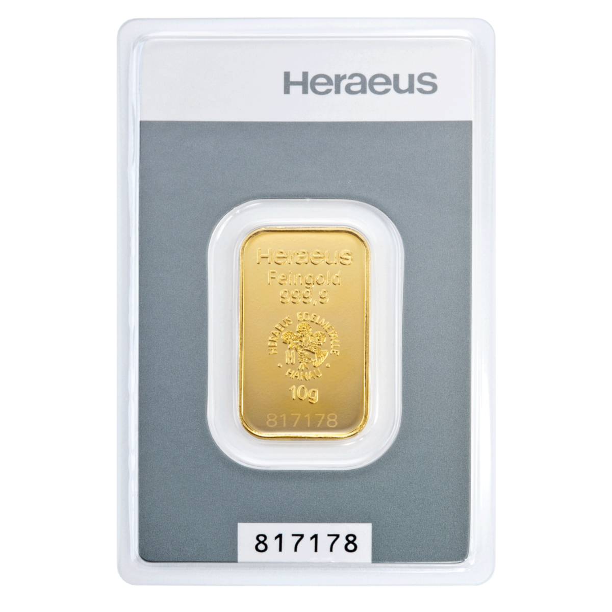 10 g Gold Kinebarren