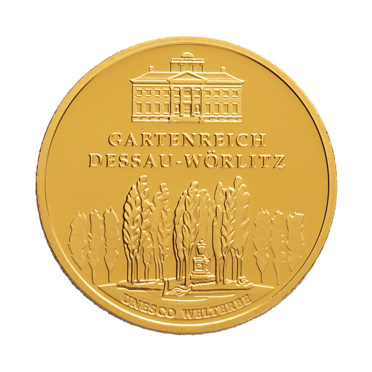 100 Euro 2013 Dessau-Wörlitz Goldmünze