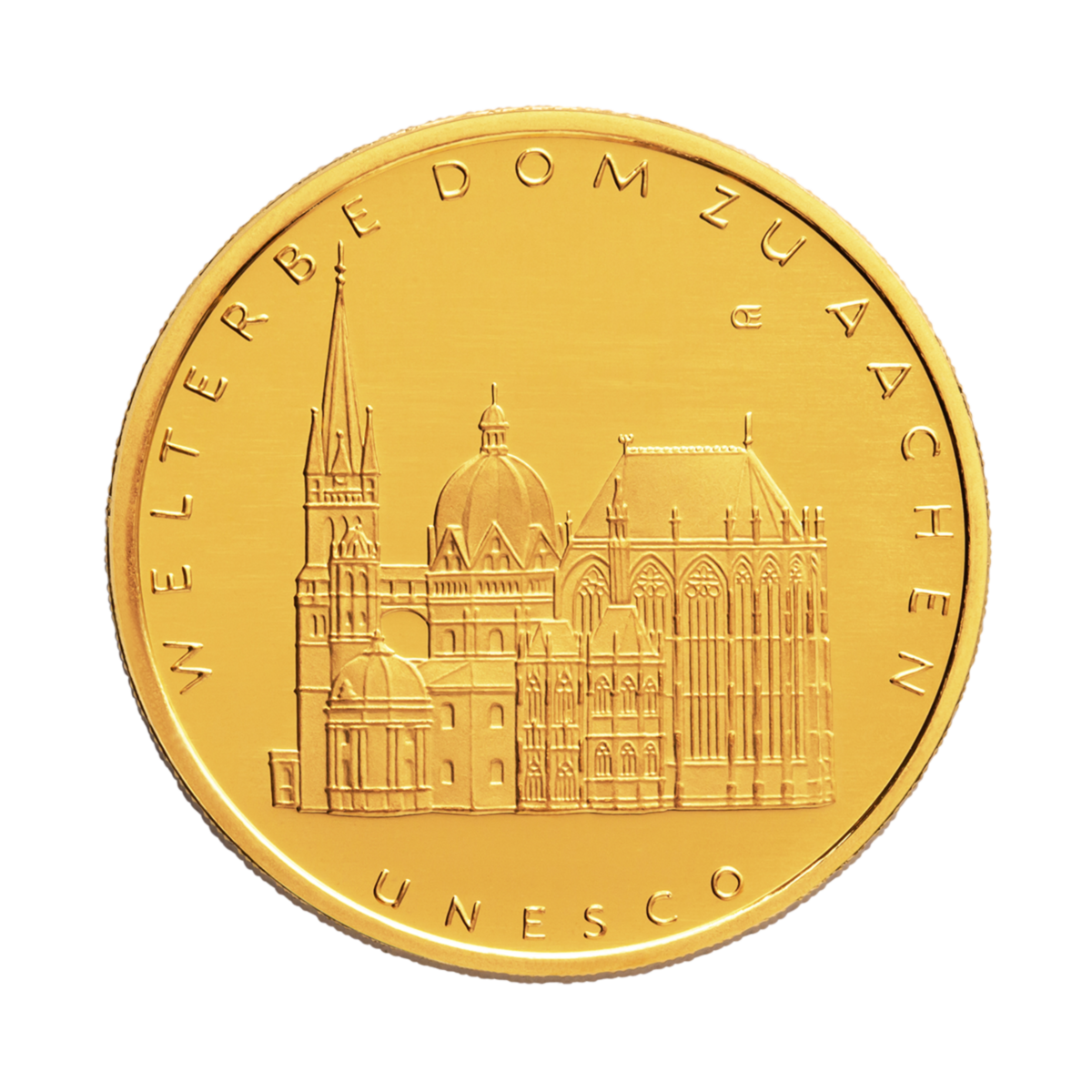 100 Euro 2012 Dom zu Aachen Goldmünze
