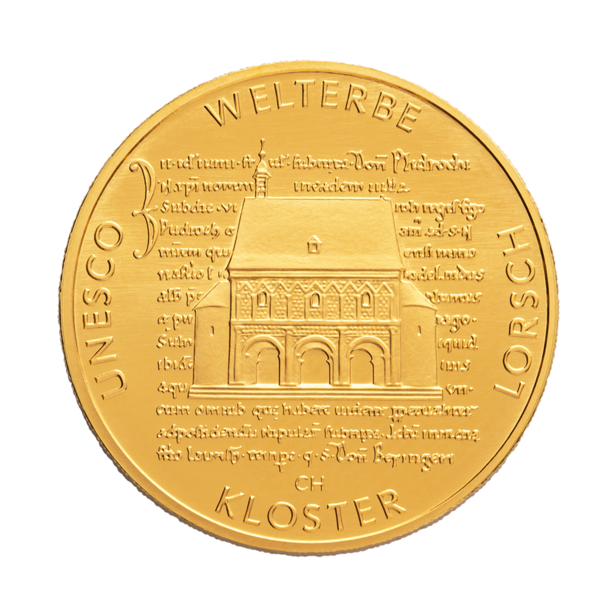 100 Euro 2014 Kloster Lorsch Goldmünze