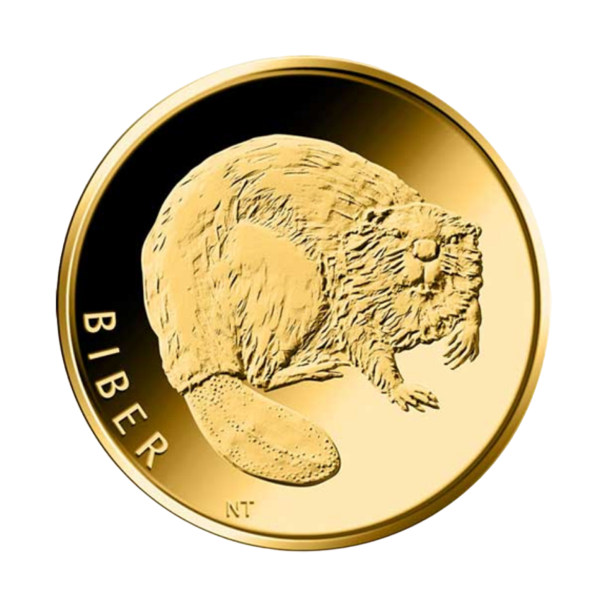 20 Euro 2024 Biber Goldmünze