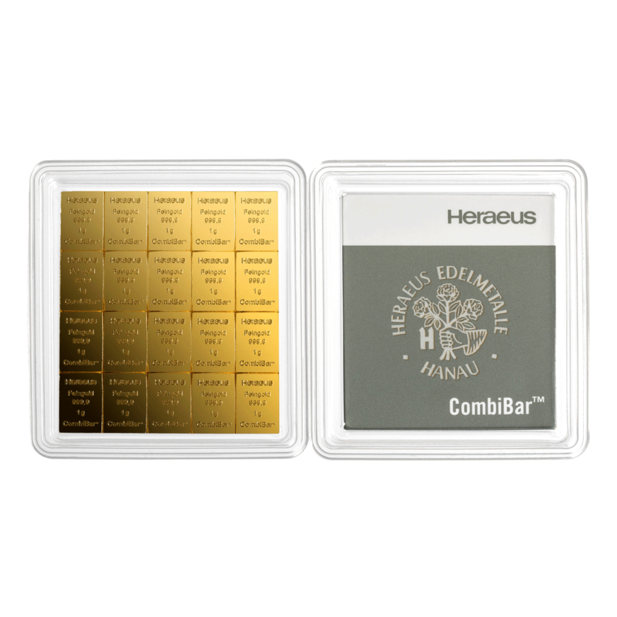 20 g Gold Tafelbarren