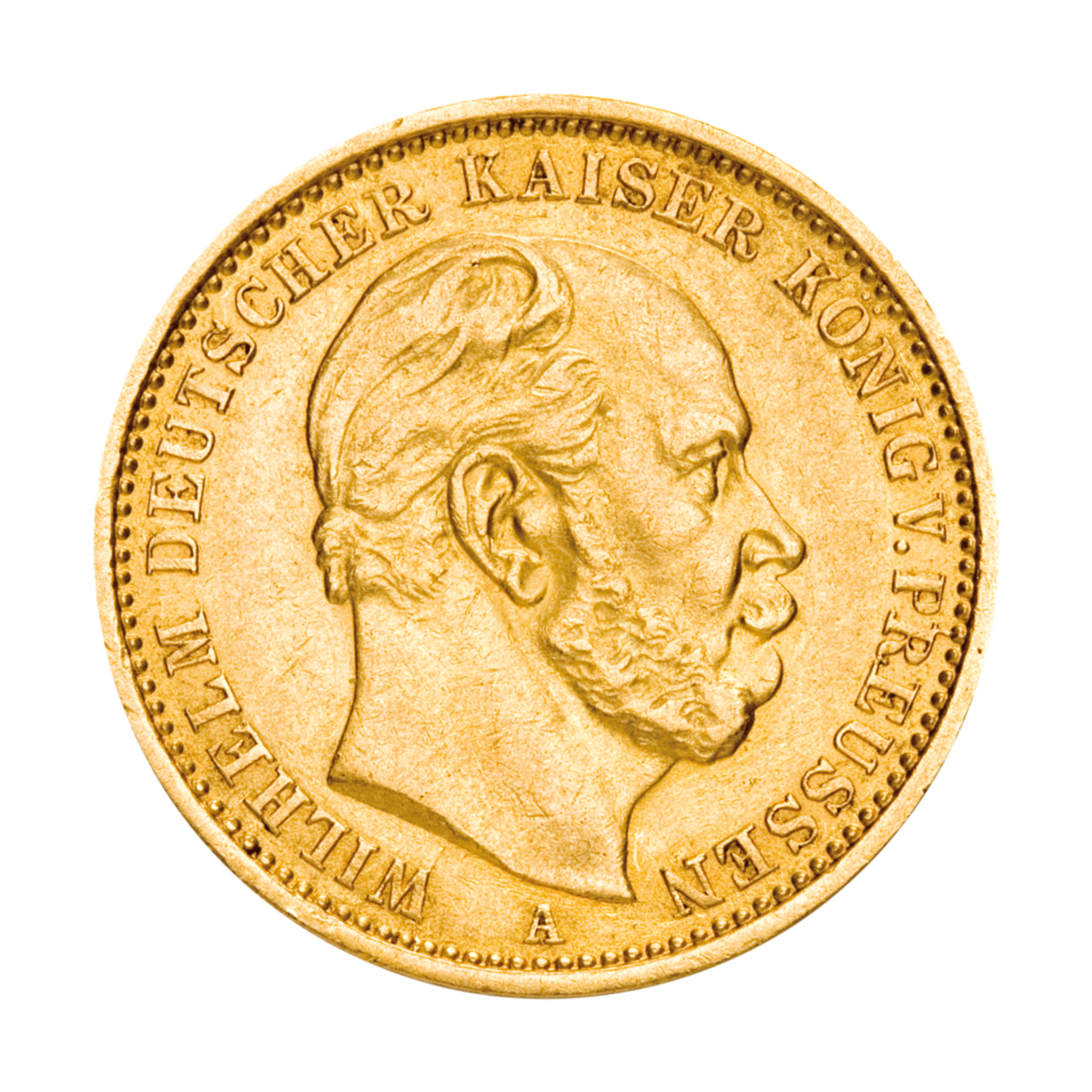 20 Mark Preussen Wilhelm I Goldmünze