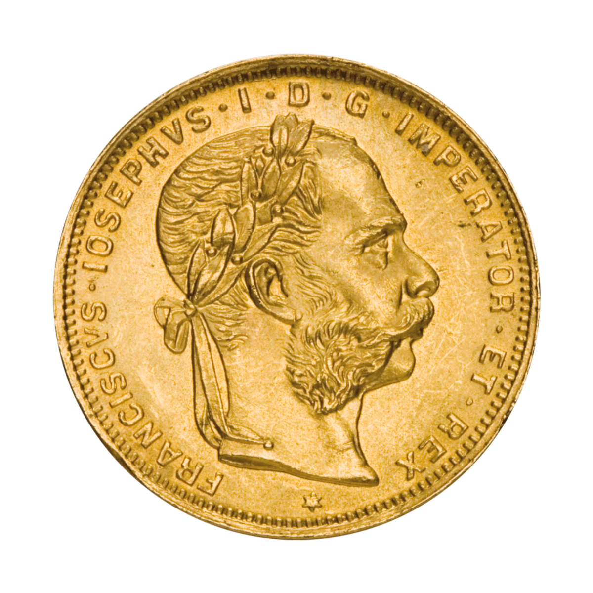 8 Florin Österreich Goldmünze